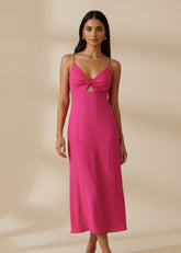 Pink Strap Dress